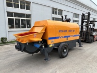 Pompe à béton SMCP80 portable, diesel, électrique, télécommandée