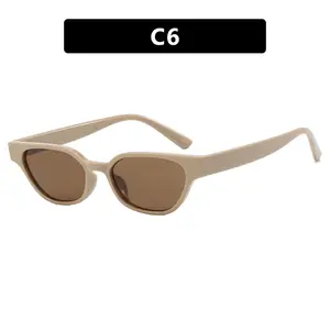 DOISYER 뜨거운 판매 도매 남여 공용 태양 최신 사용자 정의 디자인 클래식 UV400 고양이 눈 작은 프레임 선글라스 안경