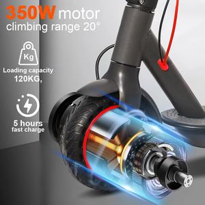 <span class=keywords><strong>Aovo</strong></span> Fábrica China 2025 Modelo Más Reciente Scooter Eléctrico Plegable <span class=keywords><strong>M365</strong></span> de 2 Ruedas, Impermeable IP65, 8.5 Pulgadas, 350w - Product Image 5