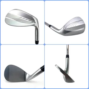 Clubes de golfe OEM de fábrica Wedge54 56 60 graus em aço carbono/Aço Inoxidável Cunhas de golfe fresadas CNC