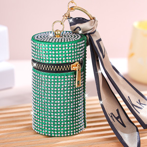 Llavero de Frutas Pequeñas Exquisito y de Primera Calidad, Bonito Diseño de Limón y Cereza, Colgante de Cuero PU, Accesorio para Bolsos, para Pequeños Regalos - Product Image 2