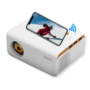 Everycom X70 Mini Projector Support 1080P 2.4G WIFI Pico Portable LCD Projector Beamer Built-In Speakers For Home Theater