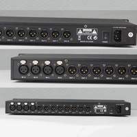 Procesador de Audio Digital BHA L24 DSP, 2 Entradas y 4 Salidas, Sistema de Gestión de Altavoces, Control por Software USB, Procesador de Sonido para Escenario, Nuevo