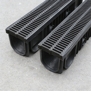 Système de drainage en U en PEHD couleur personnalisée pour applications extérieures, jardins, routes civiles et gestion des eaux pluviales - Product Image 3