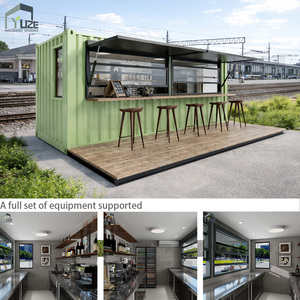 Tienda Prefabricada de Diseño Moderno, Estructura de Acero, Contenedor Modular para Envíos, Bar, Cafetería - Product Image 2