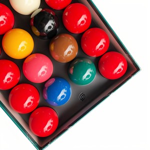 Juego de Bolas de Billar de Resina de Alta Densidad de 52.2 mm, Bolas de Billar Profesionales Resistentes a Impactos, Compatibles con el Estándar Aramith - Product Image 4