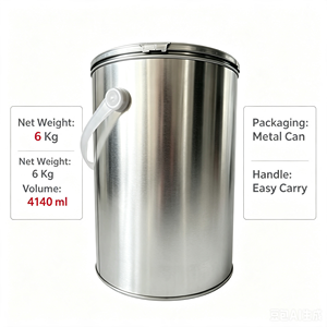 SL HEMA TOP STL-RF Solution 6Kg Solvent-Based <b>Adhesive</b> Metal Can Easy Carry <b>Construction</b> Use - Product Image 4