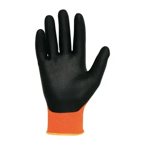 Guanto Smart Tip Juba 4120 0 6 XS, Arancione/Nero - Product Image 2
