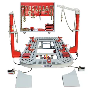 AUTENF 5,2 Meter Karosserie reparatur Werkstatt ausrüstung 17 Fuß hydraulische Auto rahmen maschine Fahrgestell richt maschine mit ce