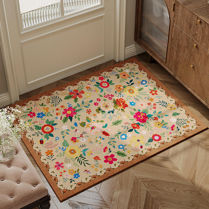 Suela de goma de terciopelo de algodón de bambú - Flower Whisper Coffee