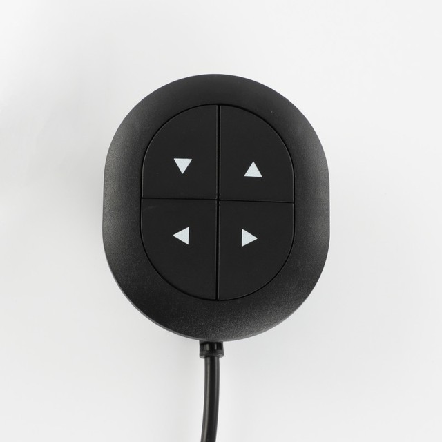 ALWSK-08 Automatic Metal Plastic Oval Four-Button Switch Sofa Massage Chair Remote Controller Fixed Code Learning Motor Lift