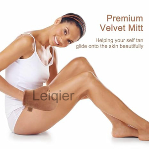 Gants applicateurs de bronzage personnalisés en velours doux – Kit applicateur de bronzage auto-bronzant nouveau design – <span class=keywords><strong>Gant</strong></span> applicateur de bronzage auto-bronzant - Product Image 5