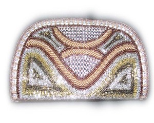 Pochette en satin Lowellcraft pour femmes, provenant de Delhi - Product Image 1