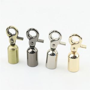 Cierres de aleación de zinc para joyería, accesorios de ferretería para equipaje y bolsos, ganchos giratorios con mango chapado en oro antiguo, clips para perros, para bolsos. - Product Image 1