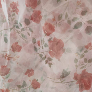 Telas Estampadas al Por Mayor de Fábrica, Telas de Organza Estampadas para Vestidos, Diseño Original, Telas de Organza Estampadas - Product Image 5