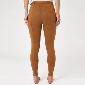 Lightweight Durable Stylish Outdoor Equestrian <b>Waterproof</b> <b>Ladies</b> Horse Riding Breeches Solid Color Equestrian Wear Breeches - Product Image 3