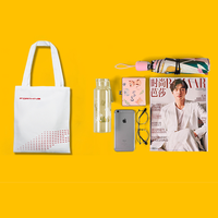Nuevo bolso de lona blanco grande al por mayor, bolso de compras de hombro cómodo para regalo, de proveedores de China