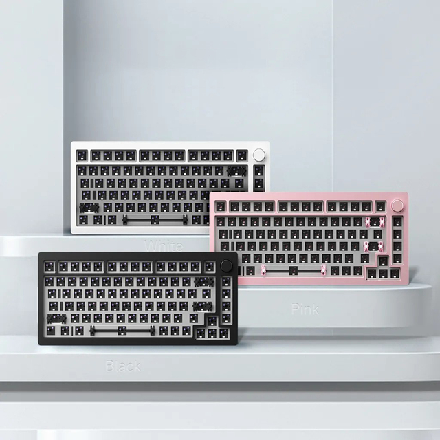 Akko MONSGEEK M1 DIY Kit 75% RGB Hot-Swap Barebone Metal Gasket-Mount Mechanical Keyboard