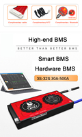 BMS Lithium LTO Li batterie bricolage 12v 24v 36v 48v fonction UART 3s 4s 6s 8s 10s 12s 24s Smart BMS carte de protection 100A 200A 300A