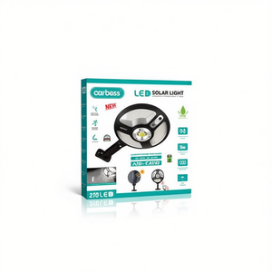 โคมไฟติดผนังพลังงานแสงอาทิตย์กลางแจ้งพร้อมรีโมทคอนโทรล - Product Image 3