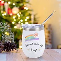 Coffret Cadeau de Luxe Personnalisé en Acier Inoxydable pour Femme : Gobelet, Chaussettes, Savon, Bougie – Cadeaux d'Anniversaire et de Fêtes