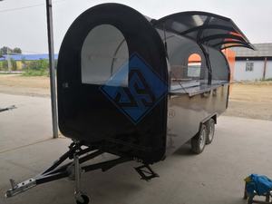 Fabriqué en usine en Chine Fabrication personnalisée à bon prix Crème glacée Hot Dog Mobile 400CM Modèle rond Food Truck avec cuisine complète - Product Image 5