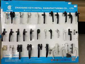 CW-455 thiết kế hiện đại có thể tháo rời kẽm cửa sổ <span class=keywords><strong>cam</strong></span> xử lý cho nhà hoặc khách sạn sử dụng cửa và cửa sổ khuôn cửa sổ nhôm khóa xử lý - Product Image 6