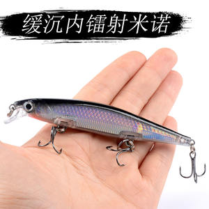 Vente en gros de leurres de pêche suspendus lumineux de 110 mm 13 g, jerkbaits d'eau salée avec le <span class=keywords><strong>meilleur</strong></span> prix - Product Image 2