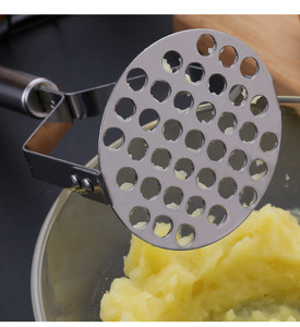 Stainless Steel Kitchen <b>Tools</b> Potato Masher Ricer Smooth Juicer Press for Mashed Potatoes <b>Fruits</b> <b>Vegetables</b> - Product Image 5