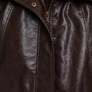 Chaqueta Corta de Invierno para Mujer, con Cuello de Piel Sintética Teñida, Ecológica, Negra, para un Look Elegante en Clima Frío - Product Image 6
