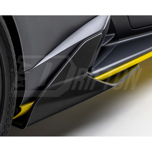 สำหรับลัมโบร์กินีอูราคาน STO ชิ้นตกแต่งสเกิร์ตข้างคาร์บอนไฟเบอร์ - Product Image 3