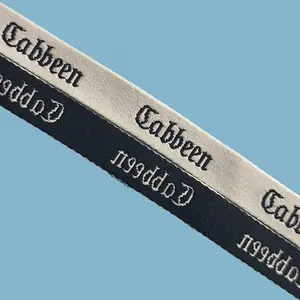 Manufacture 10mm 2 Inch Woven Polyester Jacquard Ribbon Webbing Wholesale Jacquard Webbing For Bag Belt