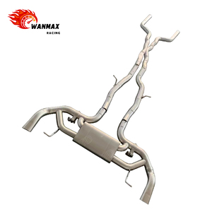 304ss thép không gỉ hiệu suất valvetronic xả catback hệ thống cho Mercedes Benz glc63 hệ thống ống xả 3 van - Product Image 3