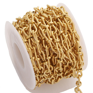 Stainless Steel Bow Chain Buckle H1602 Steel Gold DIY <b>Bag</b> <b>Accessory</b> Chain Spring 2025 - Product Image 3