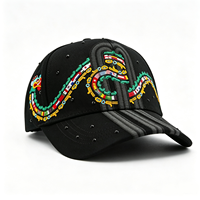 Gorra de béisbol de pana de calidad G5 OEM/ODM con 5 paneles y bordado, gorras de gamuza The Barbas para hombre