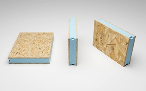 Panneau <span class=keywords><strong>isolant</strong></span> structurel SIP <span class=keywords><strong>OSB</strong></span> avec âme en EPS pour murs, toitures et sols, matériaux de construction préfabriqués à économie d'énergie - Product Image 4