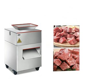 Nouvelle machine à découper le poulet en acier inoxydable, grande capacité, machine à trancher la viande de comptoir, machine à trancher la viande commerciale multifonctionnelle pour la cuisine - Product Image 1