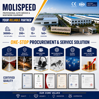 MOLISPEED Plateforme élévatrice à ciseaux mobile hydraulique à levée moyenne pour voitures