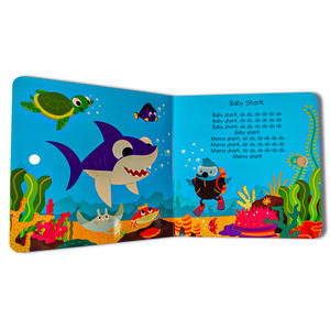 Sách âm thanh bìa cứng cho trẻ em, sách học tiếng Anh sớm, sách truyện có điều khiển cảm ứng - Product Image 5