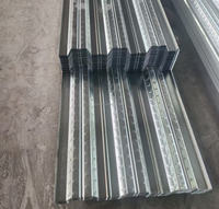 Plancher composite en acier trapézoïdal galvanisé à chaud pour systèmes de construction modulaire en acier