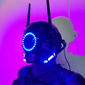Maschera Cyberpunk casco Cosplay Cyberpunk Robocop Cyberpunk 2077 maschera DJ - Product Image 1