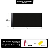 Sticker Mural Tableau Noir Autocollant Étanche Tableau Blanc Moderne Revêtement UV Recyclable Fournitures de Bureau Enseignement Craie Affiche Campus