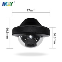 Caméra dôme microphone intégré avec caméra de vision nocturne pour bus 1080P HD caméra dôme de véhicule