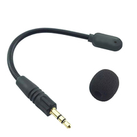 Micrófono de Condensador Flexible con Conector Mini Jack de 3.5mm para Teléfono Móvil, PC, Portátil