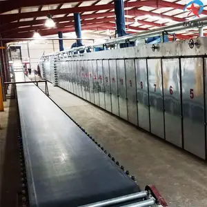 Linea di produzione di cartongesso completamente automatica cartongesso rivestito di carta/mini macchina per la produzione di cartongesso
