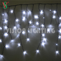 Verbindbare Weihnachtsdekorationsbeleuchtung, LED-Eiszapfen-Lichterkette für festliche Ornamente