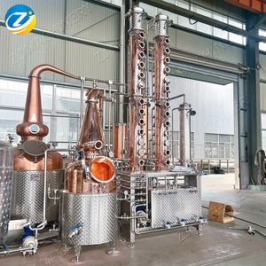 ZJ 300L Alambic multifonctionnel en cuivre et deux colonnes hautes pour whisky, brandy, <span class=keywords><strong>vodka</strong></span> - Product Image 2
