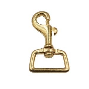 Hebilla de cinturón con gatillo giratorio para perro grande, 20mm, 25mm, 32mm, 38mm, de latón macizo, con orificio cuadrado - Product Image 1