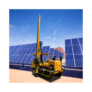 <b>Solar</b> Power Crawler Pile Driver Ground Screw Photo Voltaic Pile Driver for Sale - Product Image 4