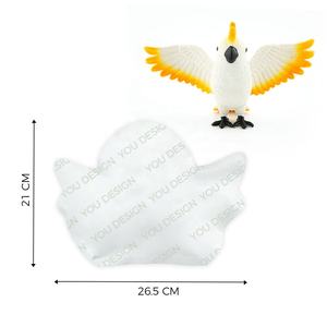 Jouets pour oiseaux en TPR qui changent de couleur, extensibles, brillent dans le noir, pour perroquets, toucans, cacatuaux, objets de collection |   MOQ OEM 12 000 - Product Image 4